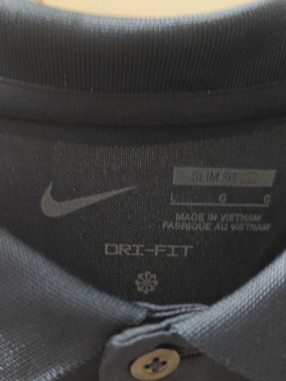 Nike Men's Dark Navy & Royal Blue Performance Polo